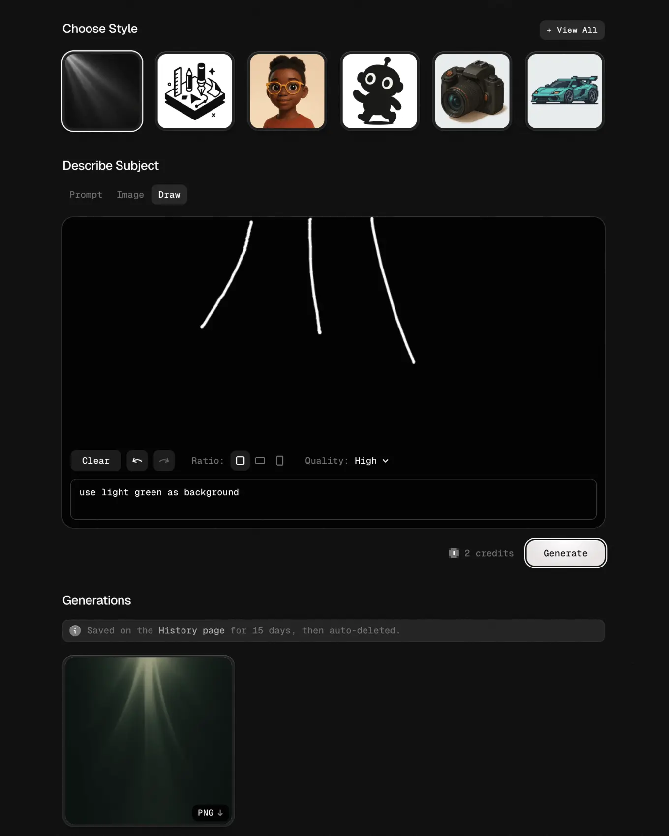 Draw God Rays Generate God Rays with AI — Add Dramatic Lighting Effects